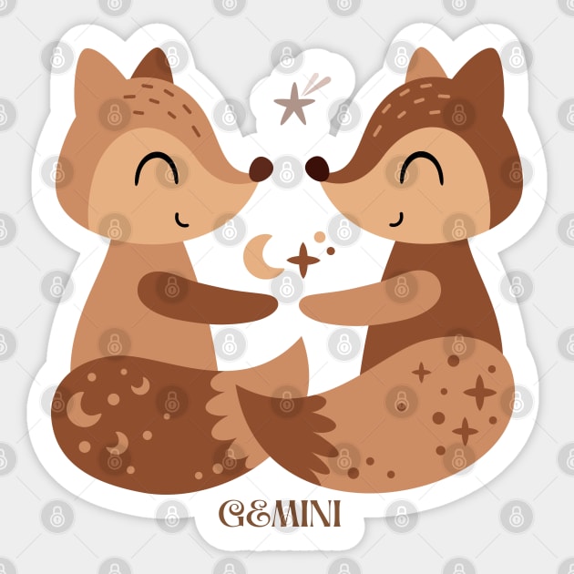 GEMINI Sticker by katalinaziz
